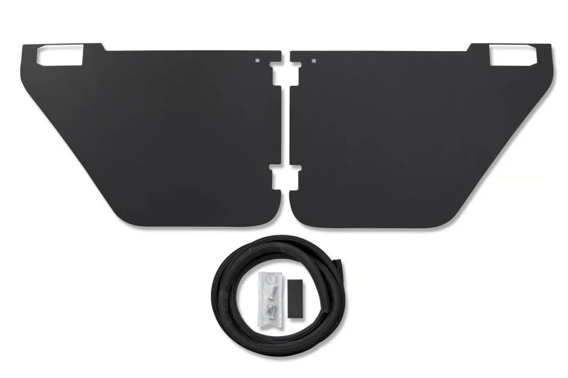 Bestop 20-26 Jeep Gladiator / 18-26 Wrangler JL 4-Door Element Panels (Rear Doors Black)