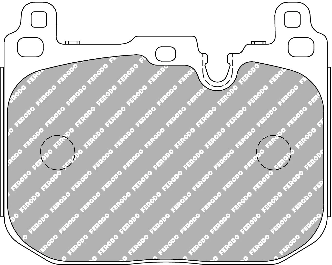 Ferodo FCP4611W DS1.11 BMW M235i, M3 F80, M4 F82 Front Brake Pads