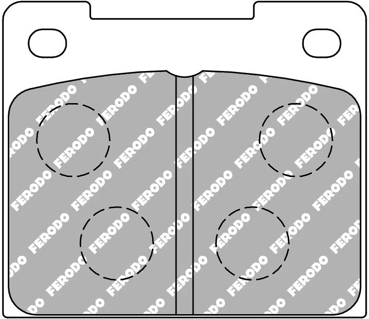 Ferodo FCP809H DS2500 Lotus Super 7 Front Brake Pads