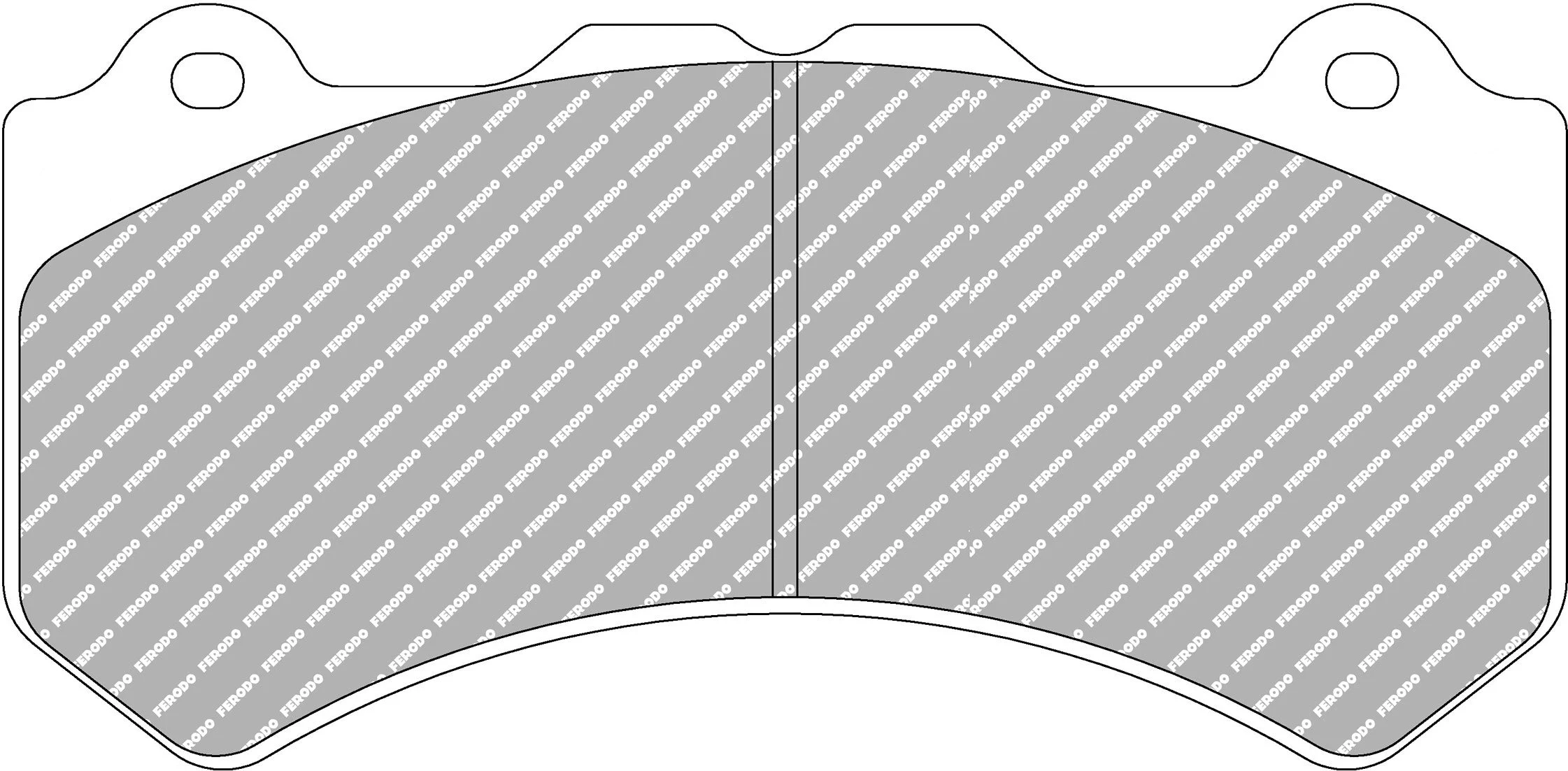Ferodo FRP3133G DS3.12 C8 & C7 Corvette, Camaro G5 & G6, & CTS-V Front Brake Pads