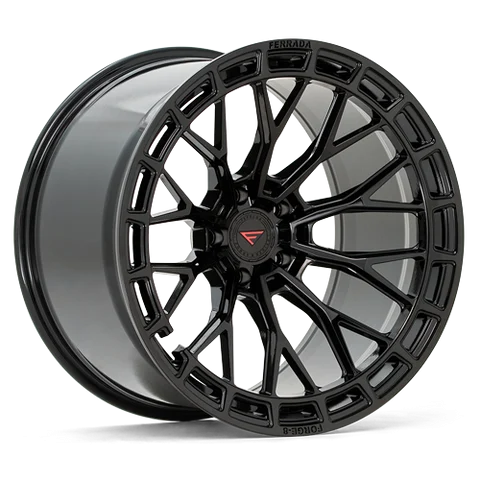 Ferrada Wheels Forge-8 FR12 Obsidian Black 20x10.5 5x114 ET40 73.1 Deep Concavity