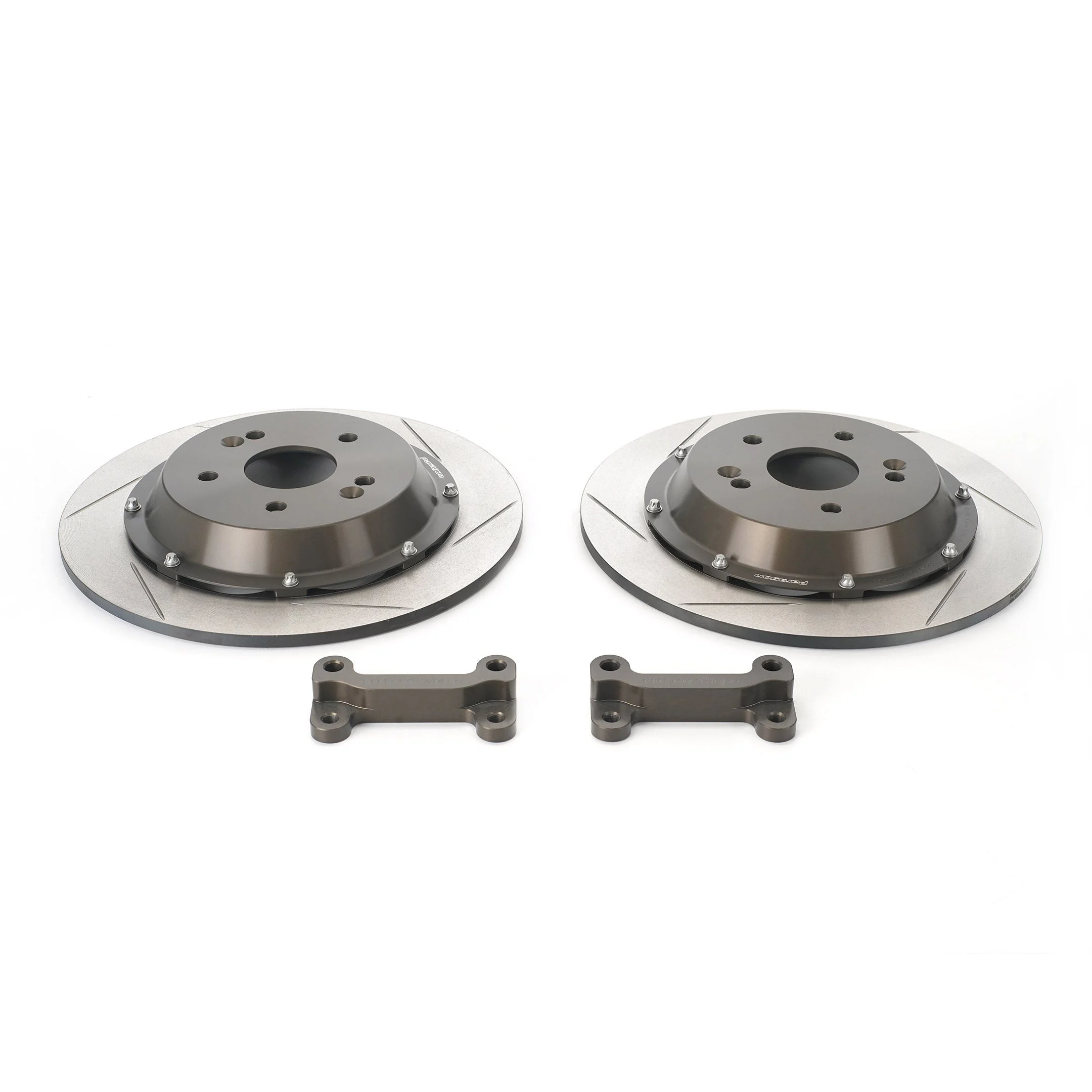 Honda Civic Type R FD2 - Larger Rotor (Rear Pair) Performance 2-Piece Rotors + Optional Pad Bundle