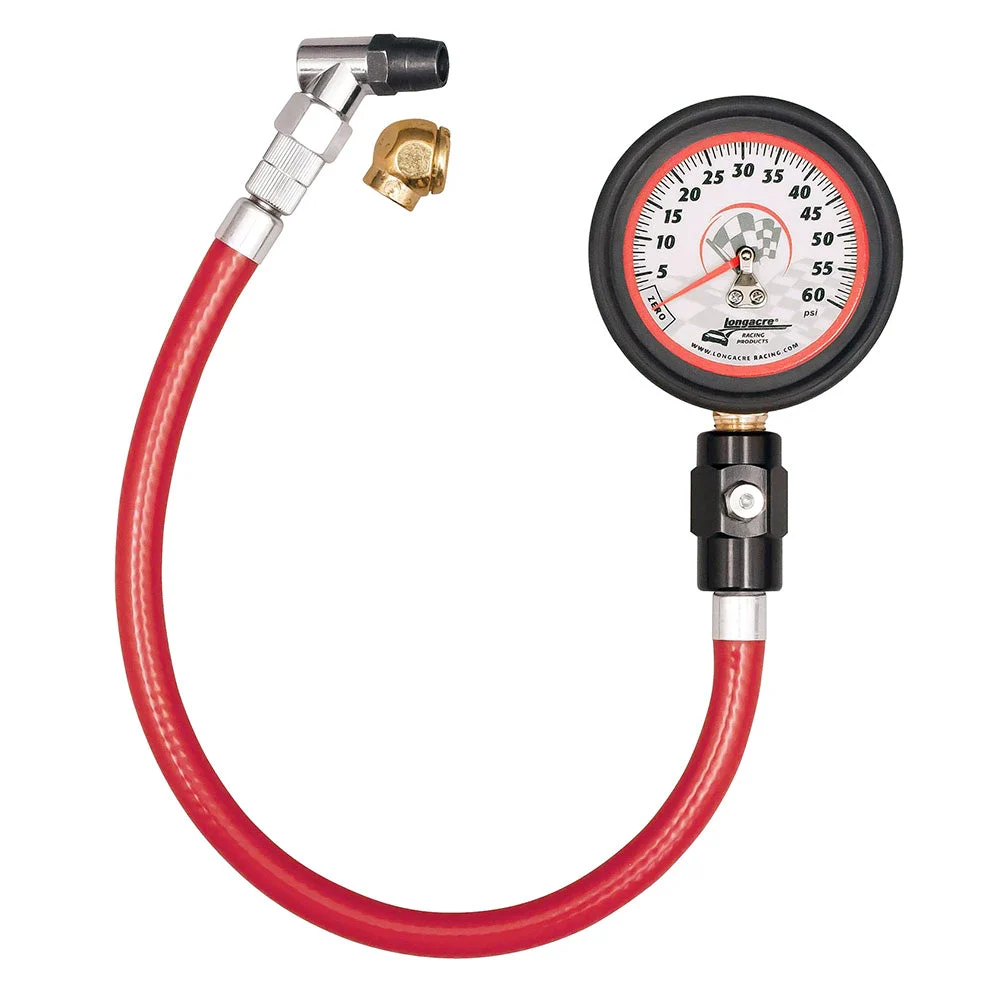 Longacre Deluxe 2 ½” Tire Gauge (0-60 psi)