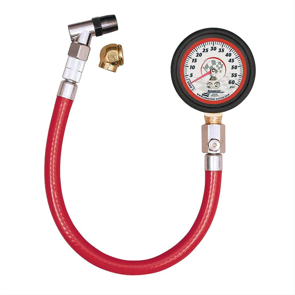 Longacre Standard 2.0" Tire Gauge (0-60 psi)