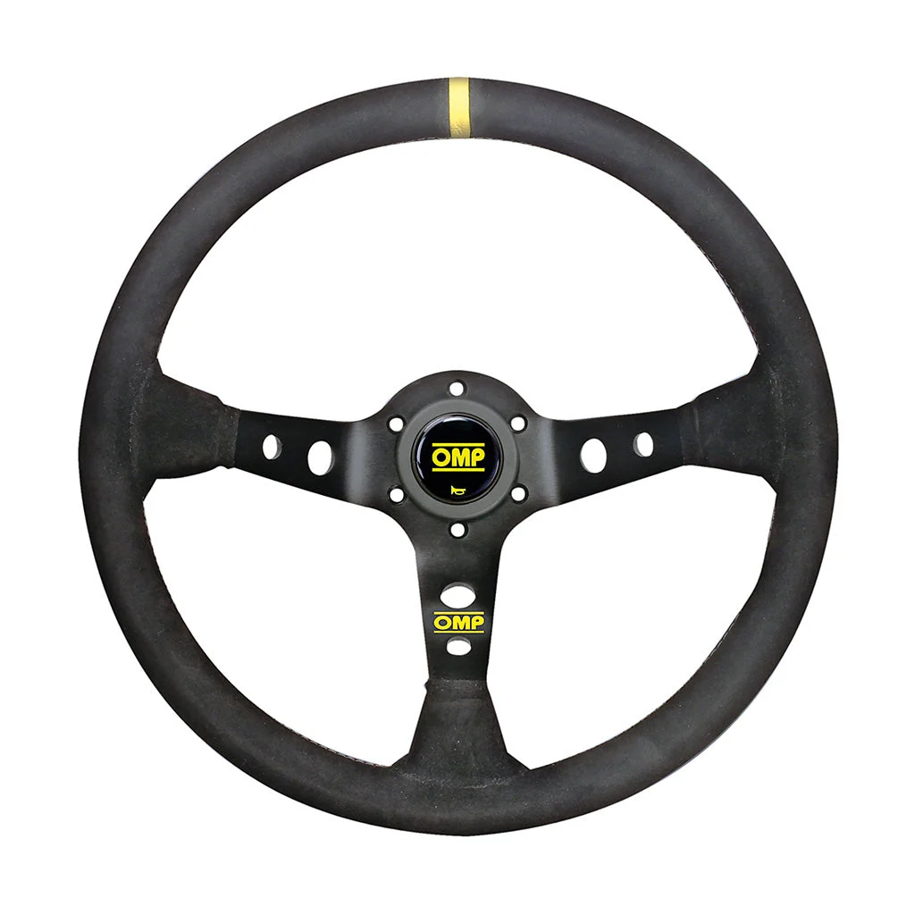 OMP Corsica 330 Steering Wheel – 330mm Suede w/ 75mm Dish