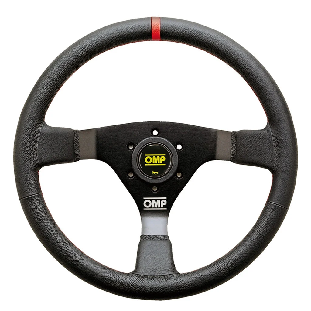 OMP WRC Steering Wheel – 350mm Leather or Suede, 70mm Dish