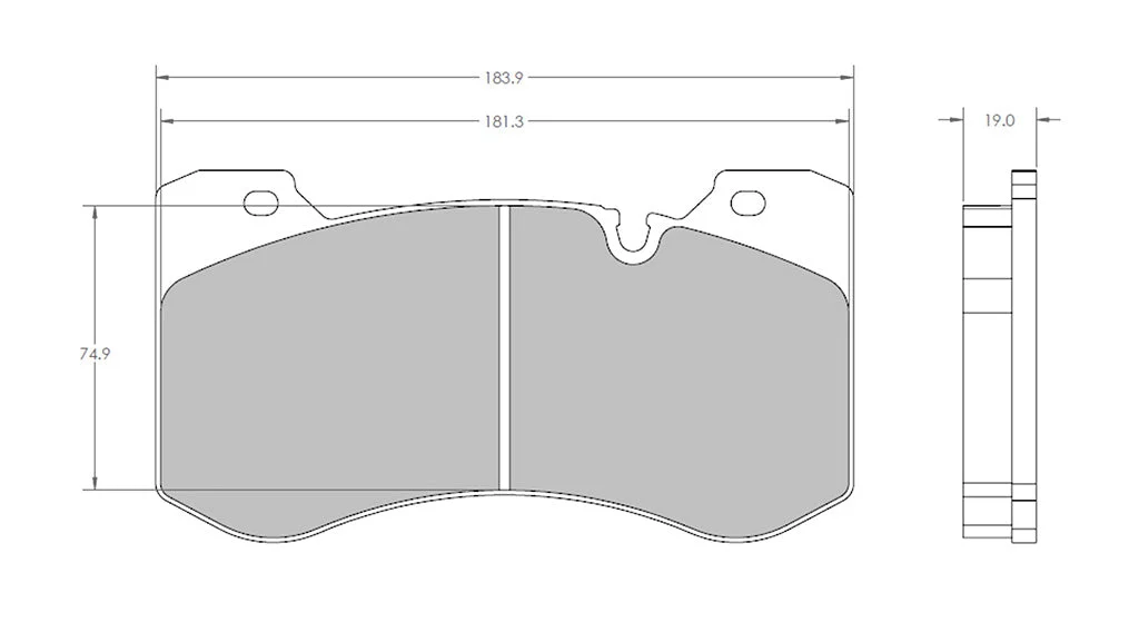 Performance Friction PFC Brake Pads 2478.331.19.44 (Front)