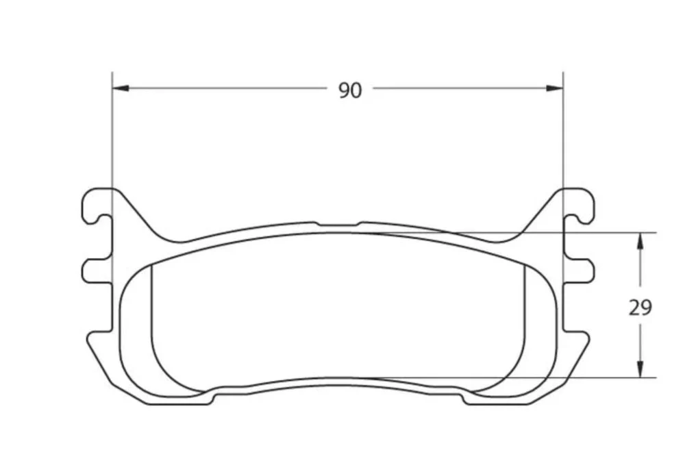 Performance Friction PFC Brake Pads 0636.XX.13.44 (Rear)
