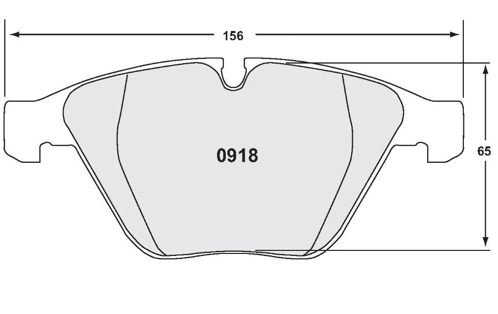 Performance Friction PFC Brake Pads 0918.XX.19.44