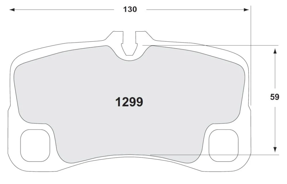 PFC Brake Pads 1299.XX.18.44 REAR