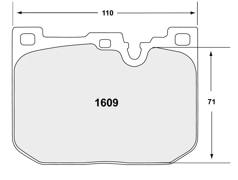 Performance Friction PFC Brake Pads 1609.XX.17.44