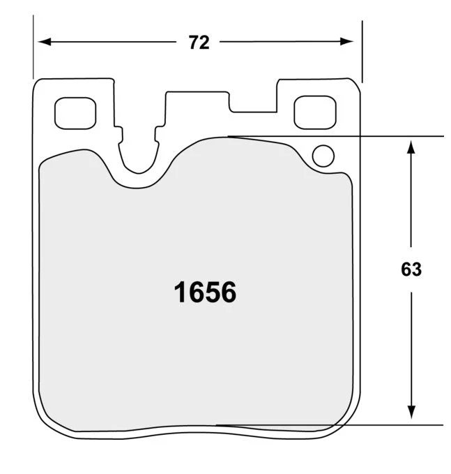Performance Friction PFC Brake Pads 1656.XX.16.44