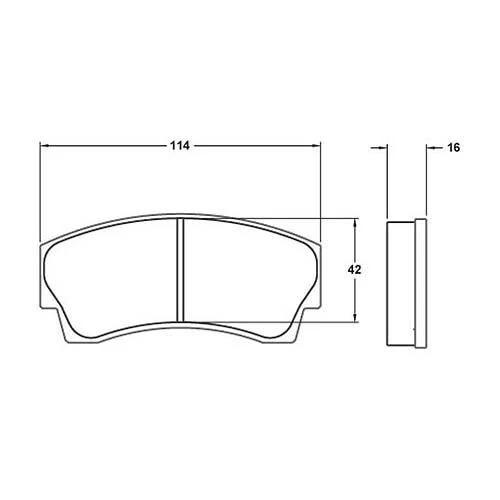 PFC Brake Pads 7745.01.16.44