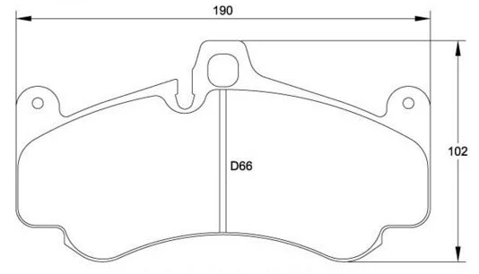 Race Technologies RE10 Brake Pad 2363.18.RE10