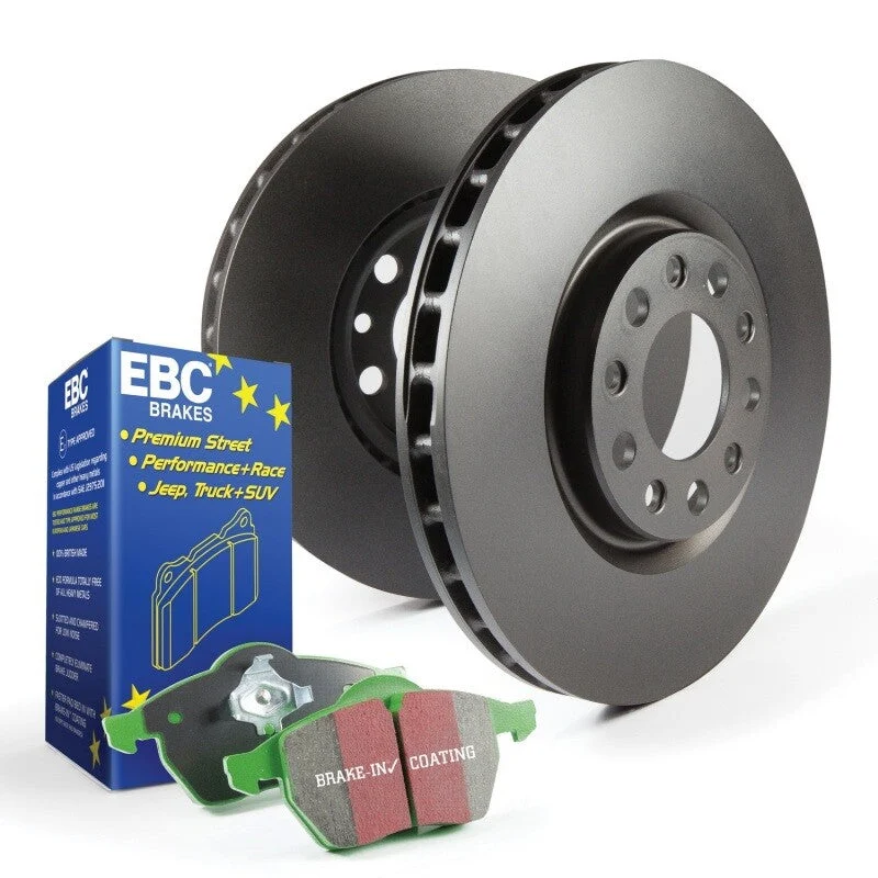 EBC | Front Greenstuff 2000 Pad and Plain Vented Rotor Kit | PN: S11KF1607