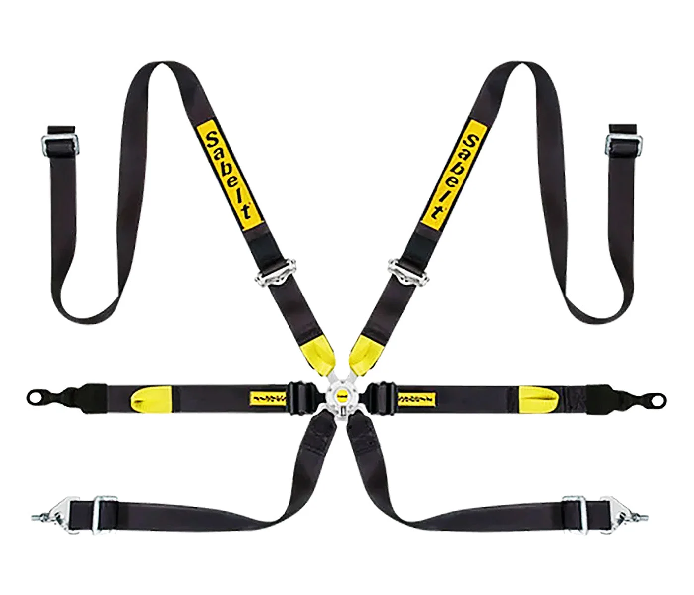 Sabelt Enduro Silver Series Porsche GT2/GT3/GT4 6 Point Racing Harness (2030 Expiry)