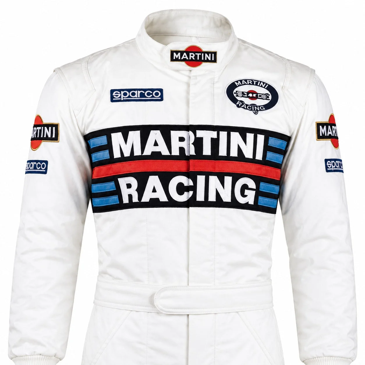 Sparco Martini Racing Driver Suit (White)