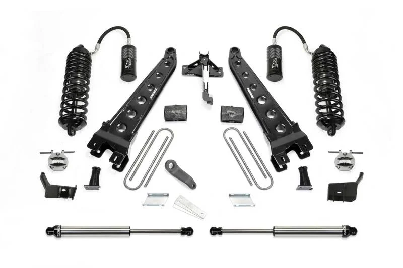 Fabtech 17-21 Ford F250/F350 4WD Diesel 6in Rad Arm Sys w/4.0 & 2.25