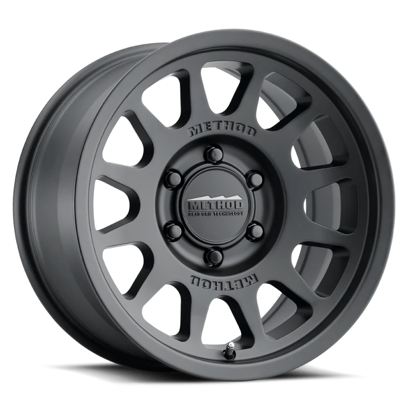 Method MR703 16x8 0mm Offset 6x5.5 106.25mm CB Matte Black Wheel