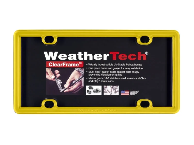 WeatherTech ClearFrame - Yellow