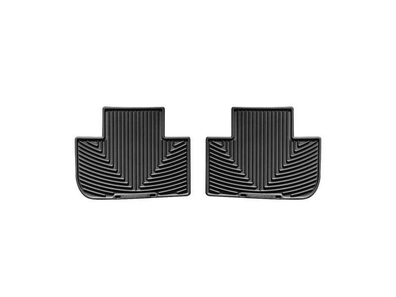 WeatherTech 05+ Cadillac STS Rear Rubber Mats - Black