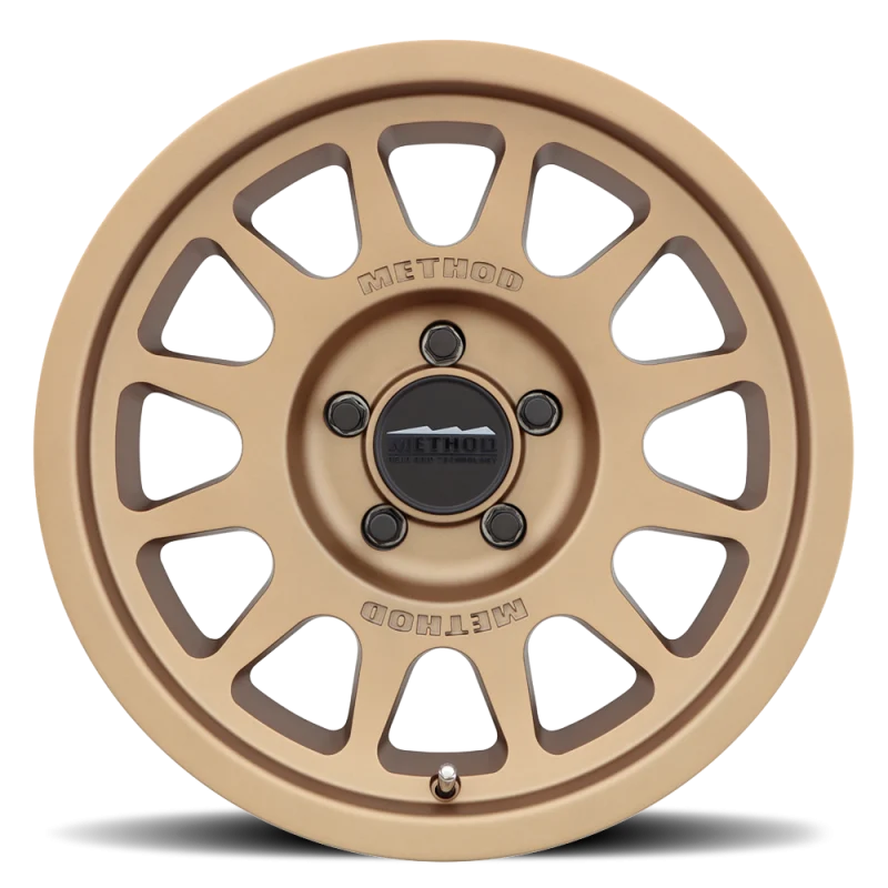 Method MR703 17x8.5 0mm Offset 5x150 110.5mm CB Method Bronze Wheel