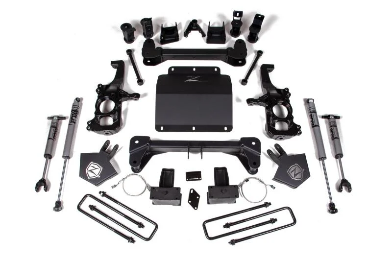Zone Offroad 2020 Chevy/GMC 2500HD 5in Suspension System W/O Overload Suspension System