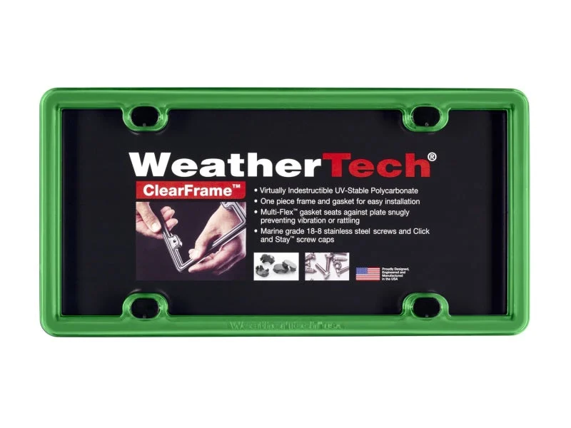 WeatherTech ClearFrame - Kelly Green