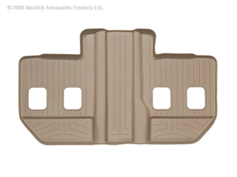 WeatherTech 07-13 Cadillac Escalade ESV Rear FloorLiner - Tan