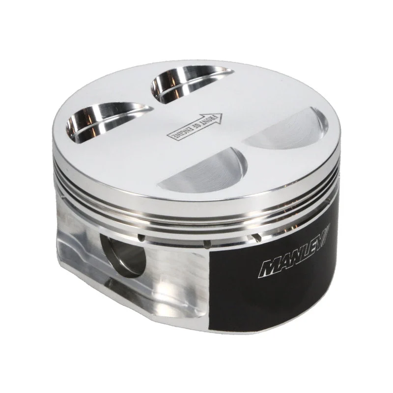 Manley Nissan GT-R 3.8L VR38DETT 99mm Bore 9.8:1 CR -2cc Dish Extreme Duty Piston Set w/ Rings