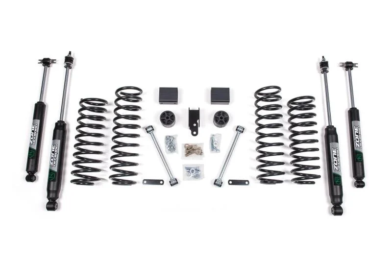 Zone Offroad 07-12 Jeep JK 2dr 3in Suspension Kit