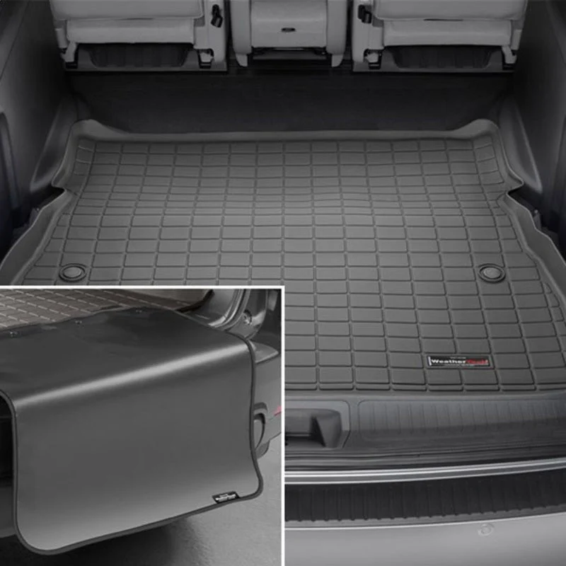 WeatherTech 21-23 GMC Yukon XL / Yukon Denali XL SeatBack Cargo Liner HP w/Bumper Protector - Black