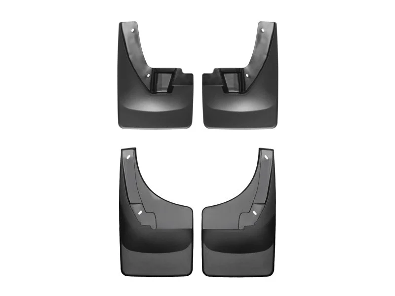 WeatherTech 09-11 Dodge Ram Truck 1500 No Drill Mudflaps - Black