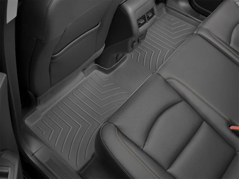 WeatherTech 19-23 Chevy Silverado 1500 Double Cab w/ 1st Row Bucket Seats Rear FloorLiner - Black
