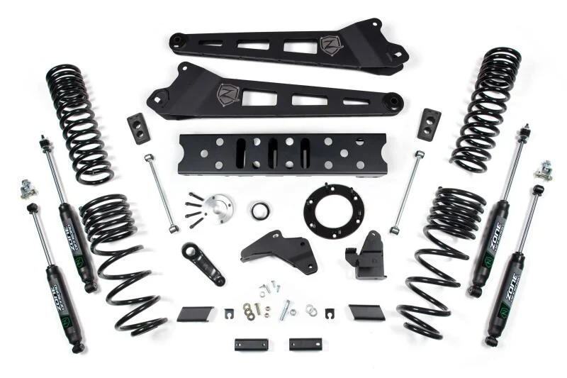 Zone Offroad 19-24 Dodge Ram 2500 4WD 6.5in Suspension Lift Kit w/ Zone Shocks