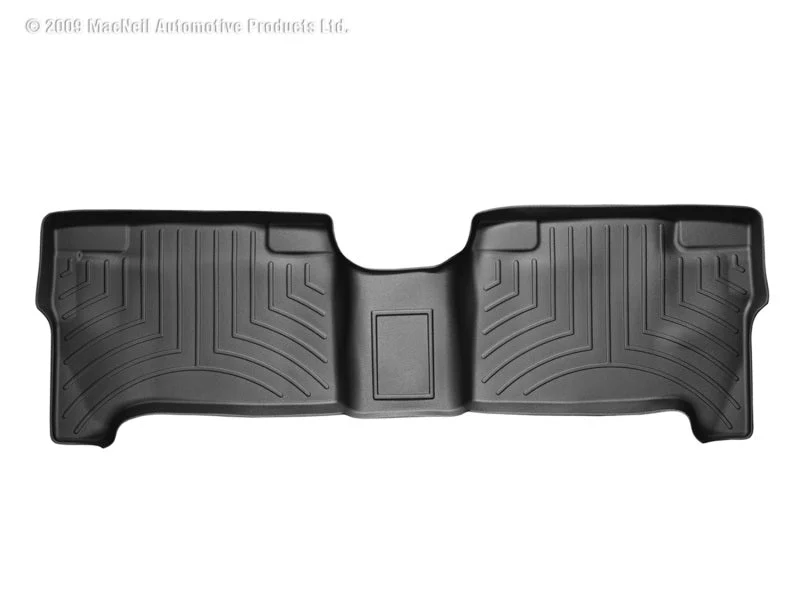 WeatherTech 04-06 Toyota Tundra Double Cab Rear FloorLiner - Black