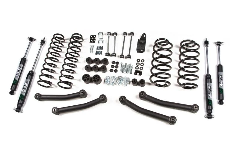 Zone Offroad 03-06 Jeep TJ 4in Suspension System