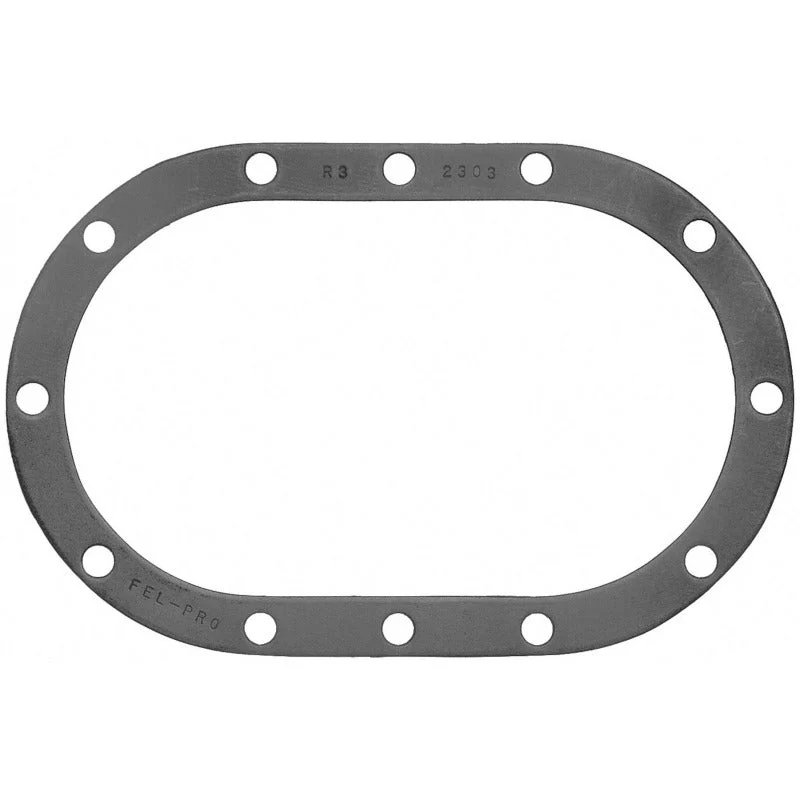 Fel-Pro 2303 Axle Housing Cover Gasket Oval Shaped 12 Bolt Hole Gasket