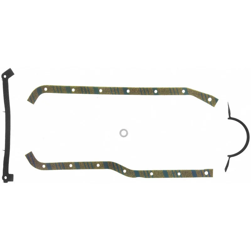 Fel-Pro 17950 Engine Oil Pan Gasket Set 18 Bolt Hole Multi Piece Gasket