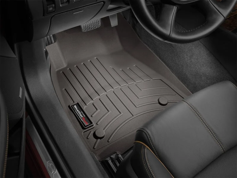 WeatherTech 14+ Chevy Silverado 1500 Regular Cab Front FloorLiner - Cocoa