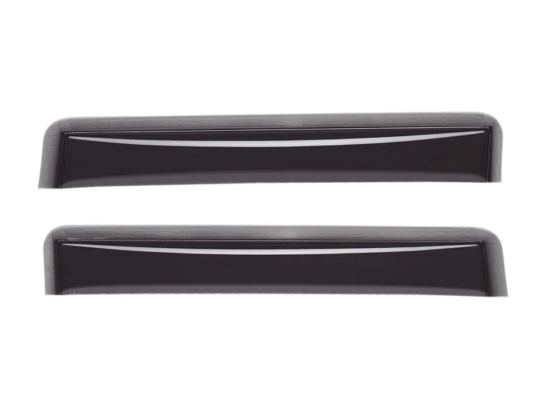 WeatherTech 15-24 Ford Edge (Incl. ST) Rear Side Window Deflectors - Dark Tint