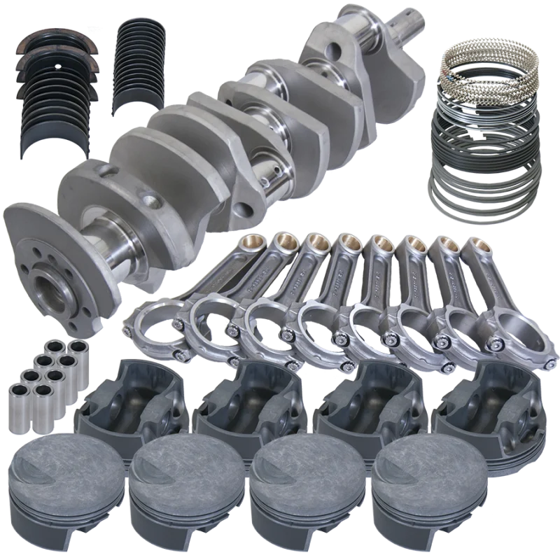 Eagle Chevy 454 4.250in Crank 6.385in I-Beam Rods -3cc Flat Top 4.320in Pistons Rotating Assembly