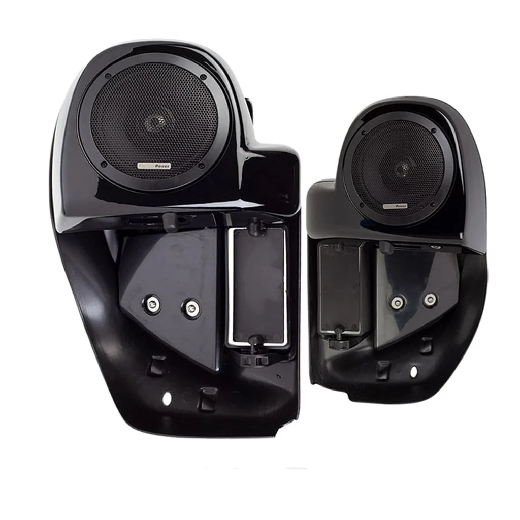 Lower Vented Fairings w/ 6.5” Speakers for 2014+ Harley-Davidson Touring Motorcycles Gloss Pair - HD14.LVF