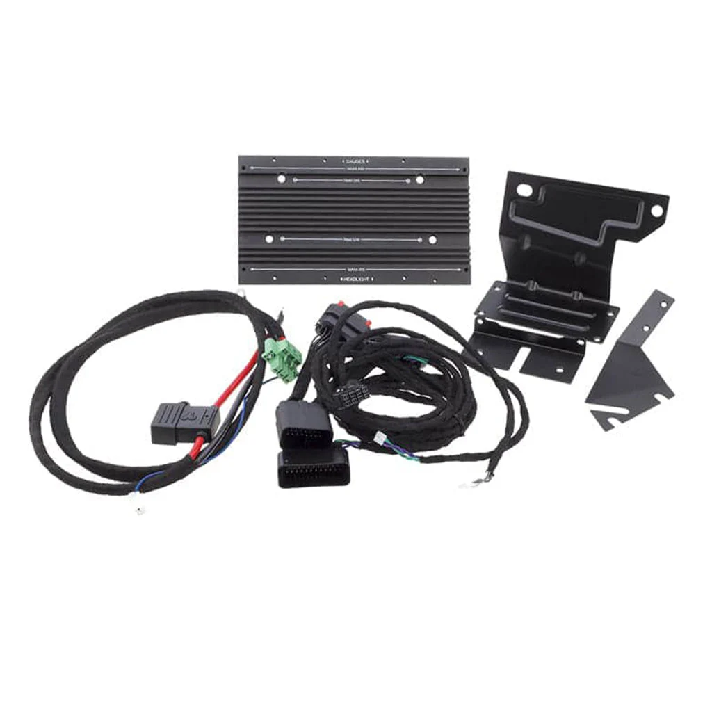 Installer-Friendly ATOM MINI Amplifier Bracket & Wiring Kit Harley Davidson® 1998-2013 Touring Models - HD13.AWK