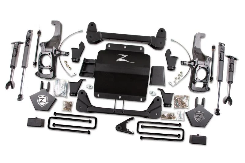 Zone Offroad 11-19 GM HD 5in System w/o Overload - Fox Adv Series