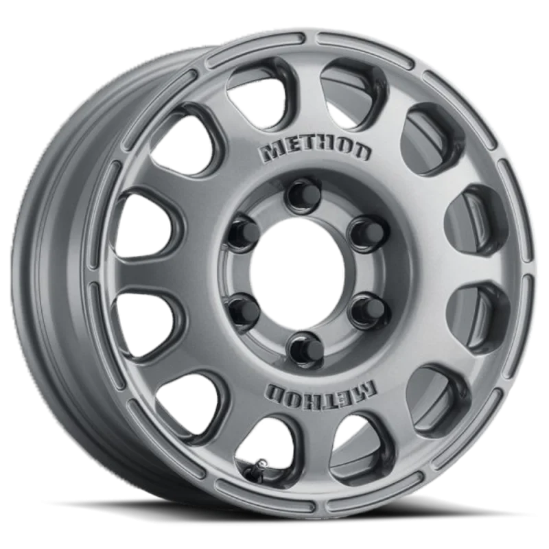 Method MR107 16x7 +25mm Offset 6x5.5 106.25mm CB Gloss Titanium Wheel