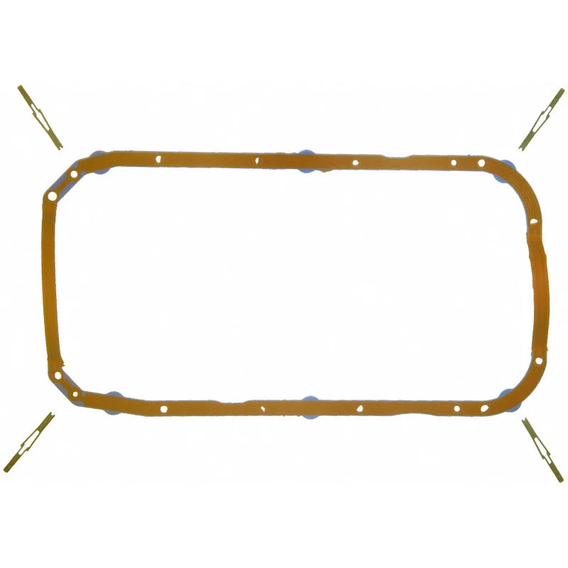 Fel-Pro Oil Pan SnapUps Included for OS 30570 T Engine Oil Pan Gasket Set PermaDryPlus rigid carrier