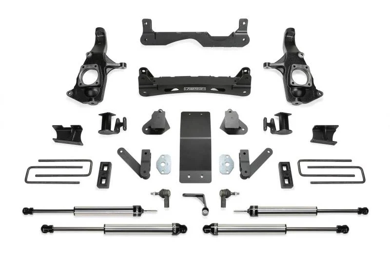Fabtech 11-19 GM 2500HD 2WD/4WD 4in Basic Sys w/Dlss Shks